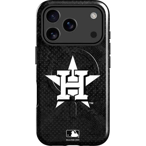 MLB Houston Astros Dark Wash iPhone 17 Pro Max Magsafe Impact Case
