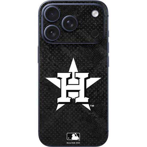 MLB Houston Astros Dark Wash iPhone 17 Pro Skin