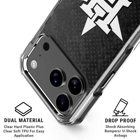 MLB Houston Astros Dark Wash iPhone 18 Pro Clear Case