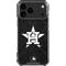 MLB Houston Astros Dark Wash iPhone 18 Pro Max Clear Case