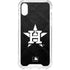 MLB Houston Astros Dark Wash iPhone XS Clear Case