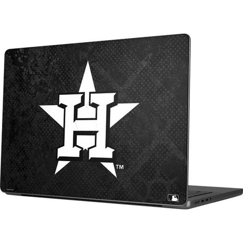 MLB Houston Astros Dark Wash Apple MacBook Pro 14-inch Skin
