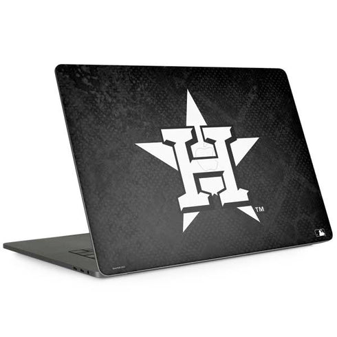 MLB Houston Astros Dark Wash MacBook Skins