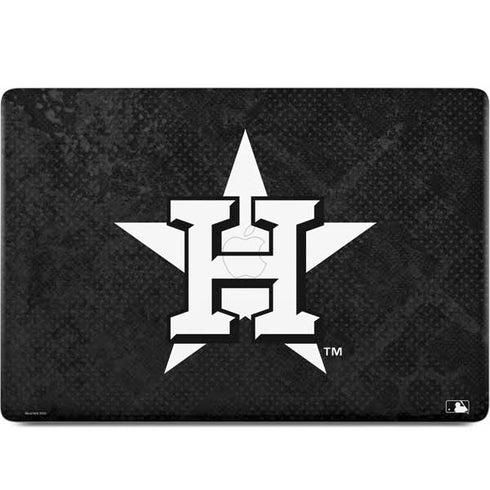 MLB Houston Astros Dark Wash MacBook Skins