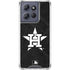MLB Houston Astros Dark Wash Moto G 5G (2025) Clear Case