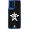 MLB Houston Astros Dark Wash Moto G 5G (2024) Clear Case