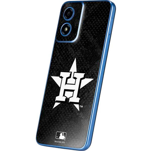 MLB Houston Astros Dark Wash Moto G Play 4G (2024) Skin