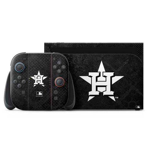 MLB Houston Astros Dark Wash Nintendo Skins