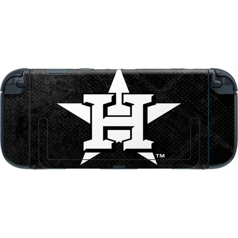 MLB Houston Astros Dark Wash Nintendo Switch 2 (2025) with Joy-Con Skin