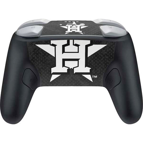 MLB Houston Astros Dark Wash Nintendo Switch 2 (2025) Pro Controller Skin