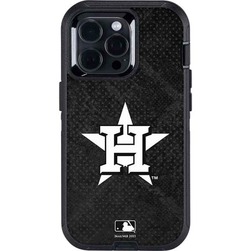 MLB Houston Astros Dark Wash Otterbox Defender iPhone Skin