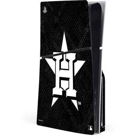 MLB Houston Astros Dark Wash PlayStation PS5 Skins