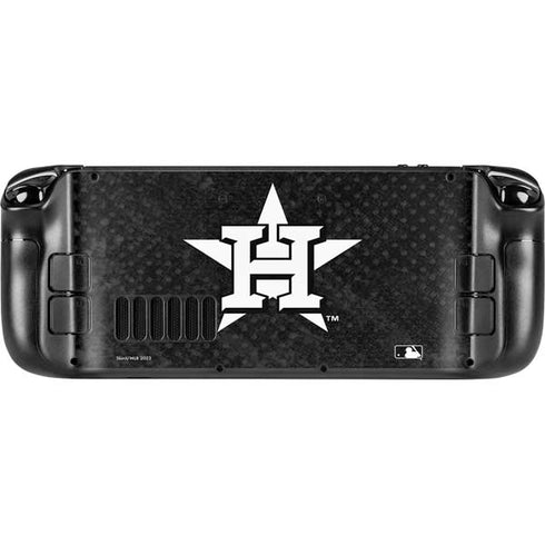 MLB Houston Astros Dark Wash Steam Deck Handheld Gaming Computer Skin