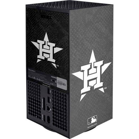 MLB Houston Astros Dark Wash XBox Series X Digital Edition Console Skin