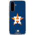 MLB Houston Astros Distressed Galaxy A36 5G Clear Case