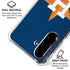 MLB Houston Astros Distressed Galaxy A36 5G Clear Case