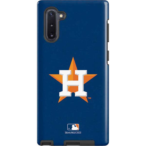 MLB Houston Astros Distressed Galaxy Cases