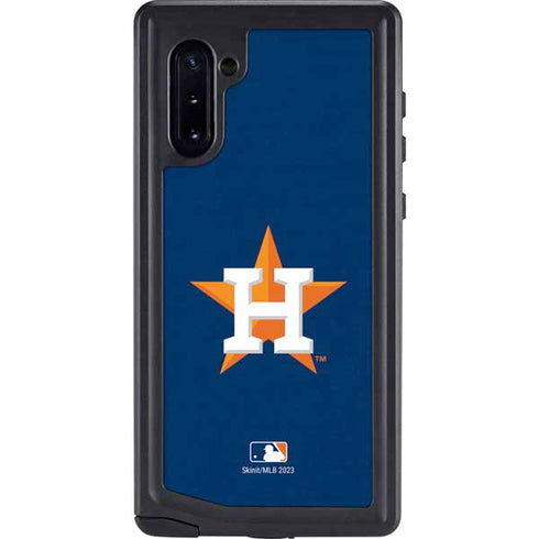 MLB Houston Astros Distressed Galaxy Cases
