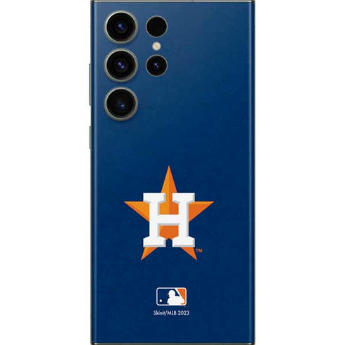 MLB Houston Astros Distressed Galaxy Skins