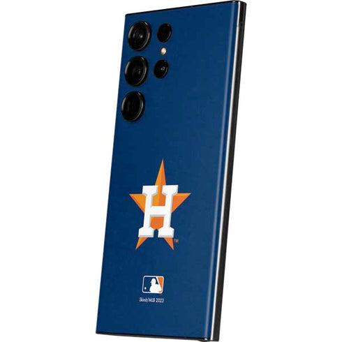 MLB Houston Astros Distressed Galaxy Skins