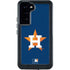 MLB Houston Astros Distressed Galaxy S24 Plus Waterproof Case