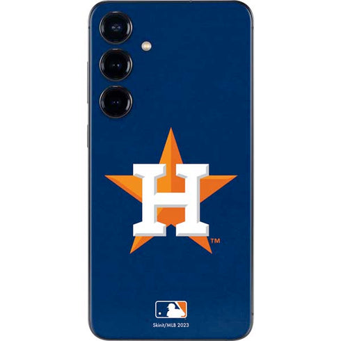 MLB Houston Astros Distressed Galaxy S25 Skin