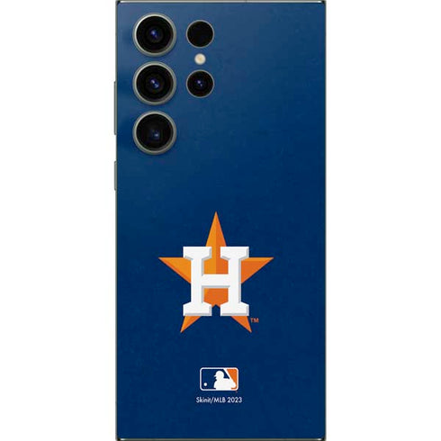 MLB Houston Astros Distressed Galaxy S24 Ultra Skin