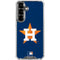 MLB Houston Astros Distressed Galaxy S26 Clear Case