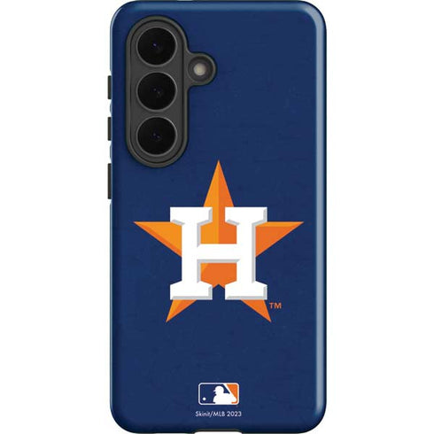 MLB Houston Astros Distressed Galaxy S26 Plus Impact Case