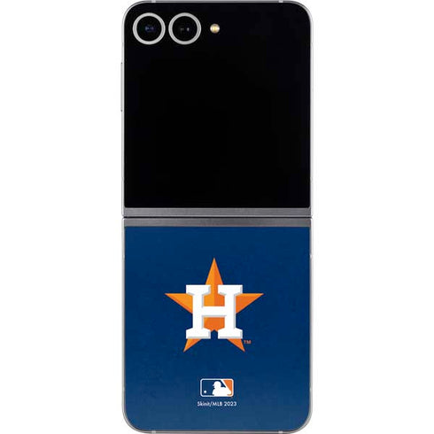 MLB Houston Astros Distressed Galaxy Z Flip6 Skin