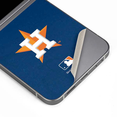 MLB Houston Astros Distressed Galaxy Z Flip6 Skin