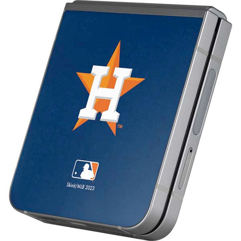 MLB Houston Astros Distressed Galaxy Z Flip6 Skin
