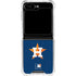 MLB Houston Astros Distressed Galaxy Z Flip6 Clear Case