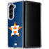 MLB Houston Astros Distressed Galaxy Z Fold5 5G Clear Case
