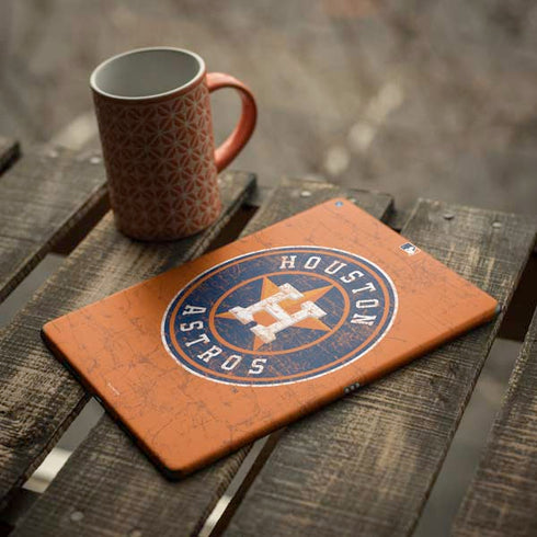 MLB Houston Astros Distressed iPad Skins
