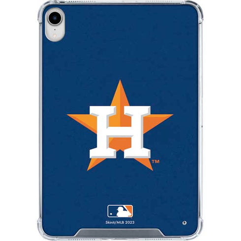 MLB Houston Astros Distressed iPad 11th Gen (2025) Clear Case