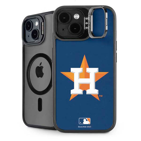 MLB Houston Astros Distressed iPhone 13 Kickstand Case