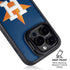 MLB Houston Astros Distressed iPhone 14 Pro Max Kickstand Case