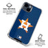 MLB Houston Astros Distressed iPhone 15 Clear Case