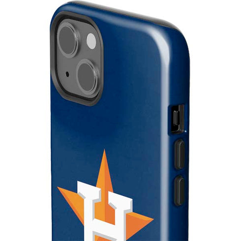 MLB Houston Astros Distressed iPhone 15 Impact Case
