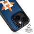 MLB Houston Astros Distressed iPhone 15 Plus Kickstand Case