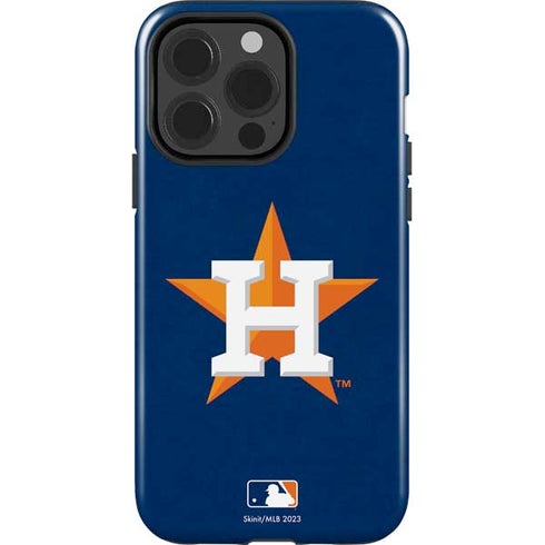 MLB Houston Astros Distressed iPhone 15 Pro Impact Case