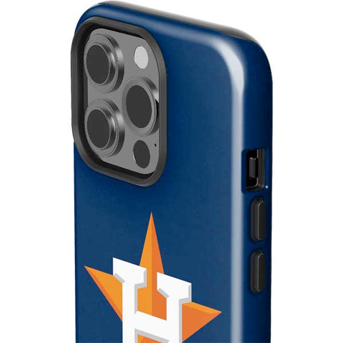 MLB Houston Astros Distressed iPhone 15 Pro Impact Case