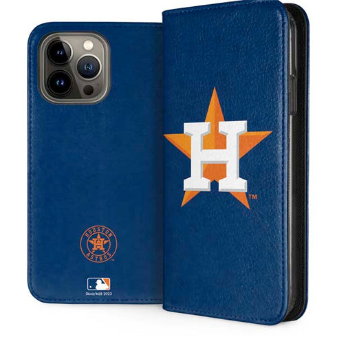 MLB Houston Astros Distressed iPhone Cases