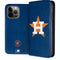 MLB Houston Astros Distressed iPhone 15 Pro Max Folio Case