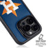 MLB Houston Astros Distressed iPhone 15 Pro Max Kickstand Case