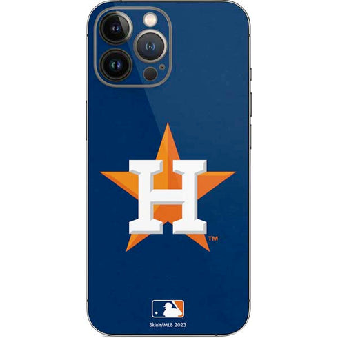 MLB Houston Astros Distressed iPhone 15 Pro Max Skin