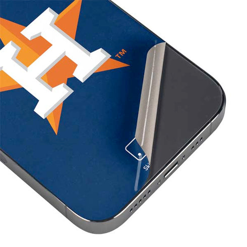MLB Houston Astros Distressed iPhone 15 Pro Max Skin