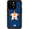 MLB Houston Astros Distressed iPhone 15 Pro Waterproof Case