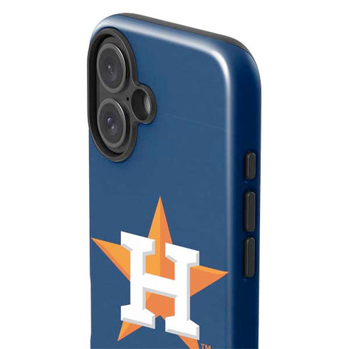MLB Houston Astros Distressed iPhone 16 Impact Case